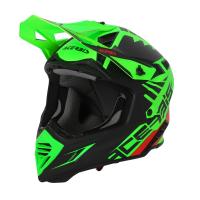 Acerbis Шлем кроссовый X-Track 22-06 Fluo-Green/Black в Омске