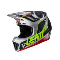 Leatt Шлем кроссовый Helmet Kit Moto 7.5 V25 Steel в Омске