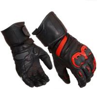 Scout Перчатки кожаные Carbon Черный/Белый/Красный в Омске