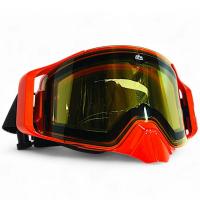 AiM Очки снегоходные с магнитной линзой и подогревом (PRO) 31-103 Accu Heated Orange Glossy в Омске