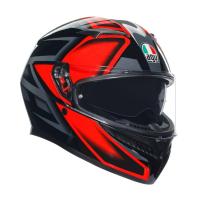 AGV Шлем K3 Compound Black/Red в Омске