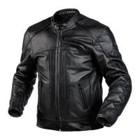 Scout куртка кожаная Daytona Waterproof Black в Омске