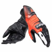 Dainese Перчатки Carbon 4 Long Black/Fluo-Red/White в Омске