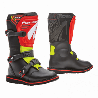 Forma Ботинки кроссовые детские Rock Black/Red/Yellowfluo в Омске