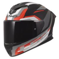 LS2 Мотошлем FF820 Rapid IIl Hyper Black Red в Омске