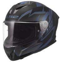 LS2 Мотошлем FF820 Rapid III Xtrem Black Blu Petrol в Омске