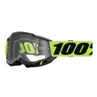 100% Очки подростковые Accuri 2 Neon Yellow / Clear в Омске
