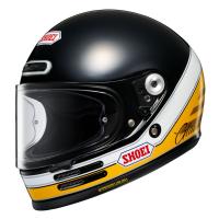 Shoei Мотошлем Glamster 06 Abiding черно-бело-желтый TC-3 в Омске