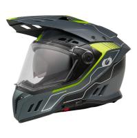 Oneal Шлем кроссовый со стеклом Sierra RS Echo желтый/черный в Омске
