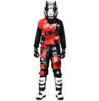 Grom Штаны кроссовые MX Religion red в Омске