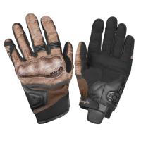 By City Мотоперчатки Tokio Man Black/Brown в Омске
