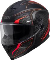 IXS Шлем интеграл HX 1100 2.4 Черный/Матовый/Красный в Омске