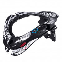 Oneal Защита шеи Tron Shocker Черная/Белая в Омске