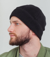 Шапка флисовая Tactical Pro Black в Омске