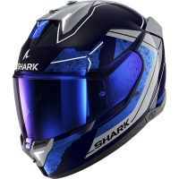 Shark Шлем Skwal i3 Rhad Blue/Chrome/Silver в Омске