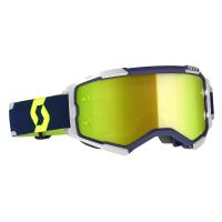Scott Очки кроссовые Fury blue/grey yellow chrome works в Омске