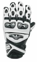 IXS Перчатки RS-400 Kurz Черный/Белый в Омске