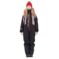 Dragonfly Зимний утепленный комбинезон Gravity for Teen Black - Grey 2024 в Омске