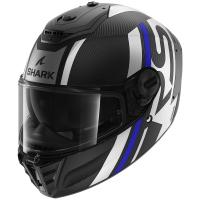 Shark Шлем Spartan RS Carbon Shawn Mat Black/Blue/Silver в Омске