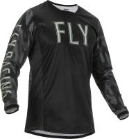 Fly Racing Джерси Kinetic S.E. Tactic (2022) Камуфляж/Чёрный/Серый в Омске