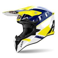 Airoh Мотошлем Wraaap Feel Yellow/Blue Gloss в Омске