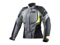 LS2 Мотокуртка женская Phase Lady Jacket серо-чёрно-жёлтый в Омске