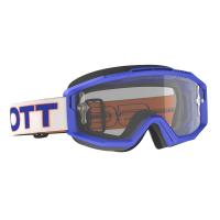 Scott Очки Split OTG white/blue clear works в Омске