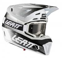 Leatt Шлем кроссовый Kit Moto 7.5 V22 White в Омске