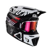 Leatt Мотошлем кроссовый Moto 9.5 Carbon Helmet Kit V24 White в Омске