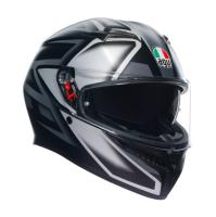 AGV Шлем K3 Compound Matt Black/Grey в Омске