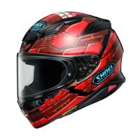 Shoei Мотошлем NXR 2 Fortress красно-черный в Омске