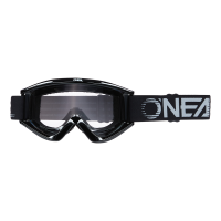 Oneal Маска кроссовая B-Zero V.22, черная оправа, прозрачная линза в Омске