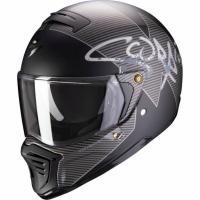 Scorpion Exo Мотошлем HX1 Taktic Матовый Черный/Серый/Белый в Омске
