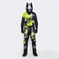 Grom Джерси подростковая MX Religion lime в Омске