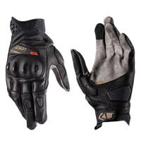 Leatt Перчатки ADV X-Flow 8.5 Short Stealth Black/Grey в Омске