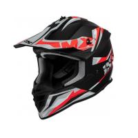 IXS Шлем Кроссовый 362 2.2 Черный/Красный/Матовый в Омске