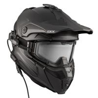 CKX Шлем кроссовый с маской Titan Solid Черный/Матовый в Омске