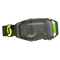 Scott Очки кроссовые Prospect LS kaki green/neon yellow light sensitive в Омске