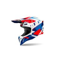 Airoh Мотошлем Wraaap Feel Blue/Red Glossy в Омске