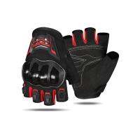 Ones Again Перчатки Half Finger MG-14D black-red в Омске