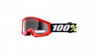 100% Очки детские Strata Mini Goggle Red/Clear Lens в Омске