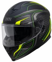 IXS Шлем HX 1100 2.4 Черный/Матовый/Желтый в Омске
