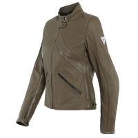 Dainese Куртка кожаная женская Santa Monica Lady Perforated Light-Brown в Омске