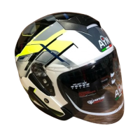 AiM Шлем JK526 Yellow/Grey/White в Омске