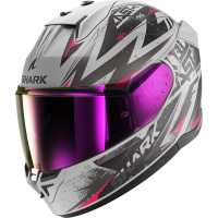 Shark Шлем D-Skwal 3 Blast-R Mat Silver/Violet/Black в Омске