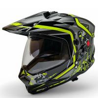 AIM Шлем кросс/эндуро JK802S Yellow/Grey/Black в Омске