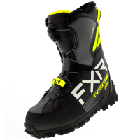 FXR Ботинки снегоходные X-Cross Pro BOA с утеплителем Black/Hi Vis в Омске