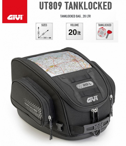 Givi Сумка на бак Tanklocked UT809 20л в Омске