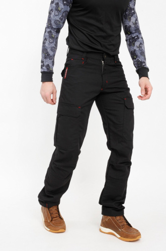 Starks мотоджинсы Chameleon Strong Черные в Омске