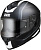 IXS Шлем HX 1100 2.0 Чёрн-серо-белый глянец в Омске